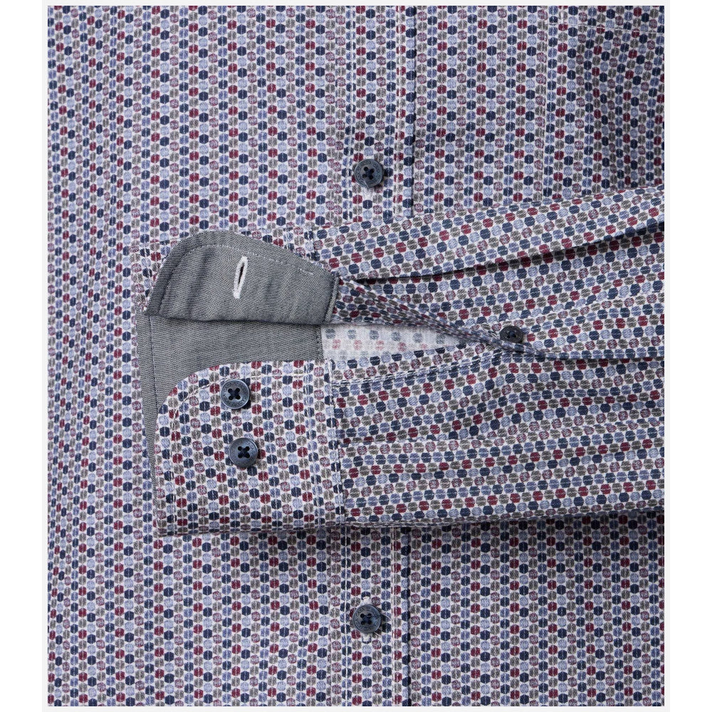 Casa Moda 454487800 400 Garnet Casual Shirt