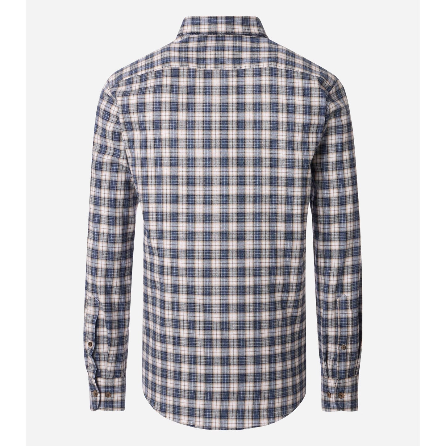 Casa Moda 454488300 100 Blue Casual Shirt