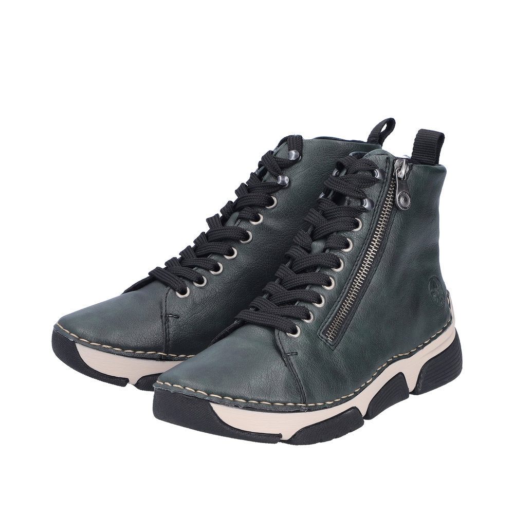 Rieker 45920-54 Green Boots