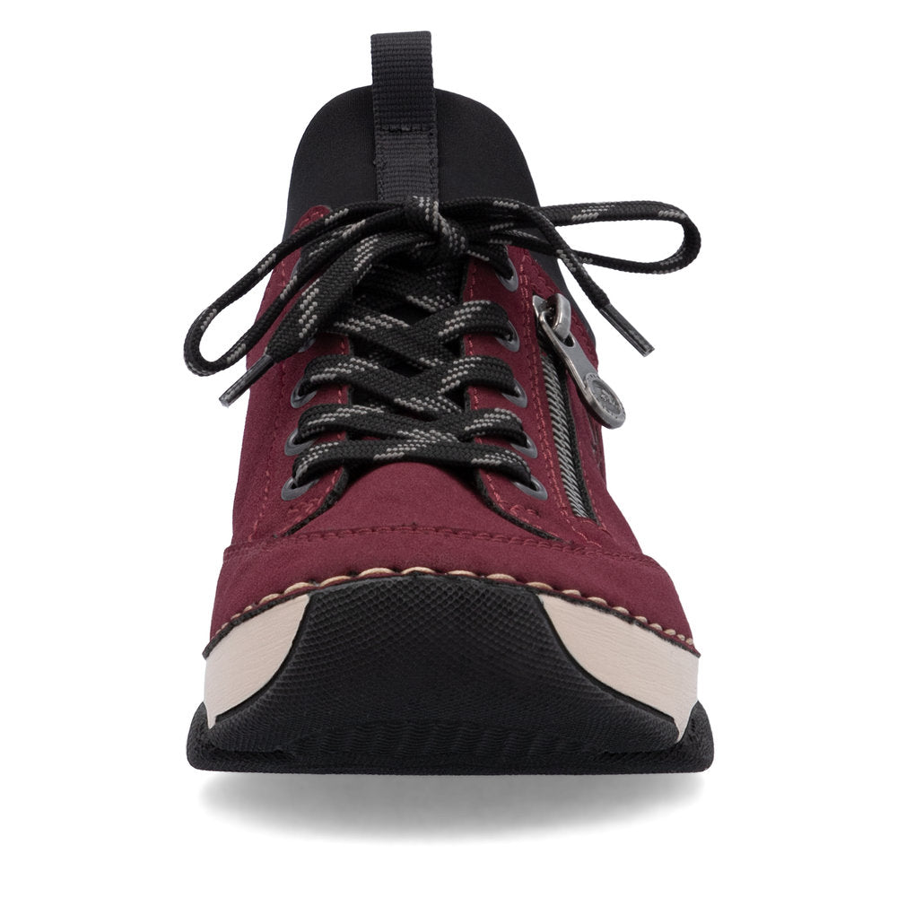 Rieker 45973-36 Burgundy Wine Casual Shoes