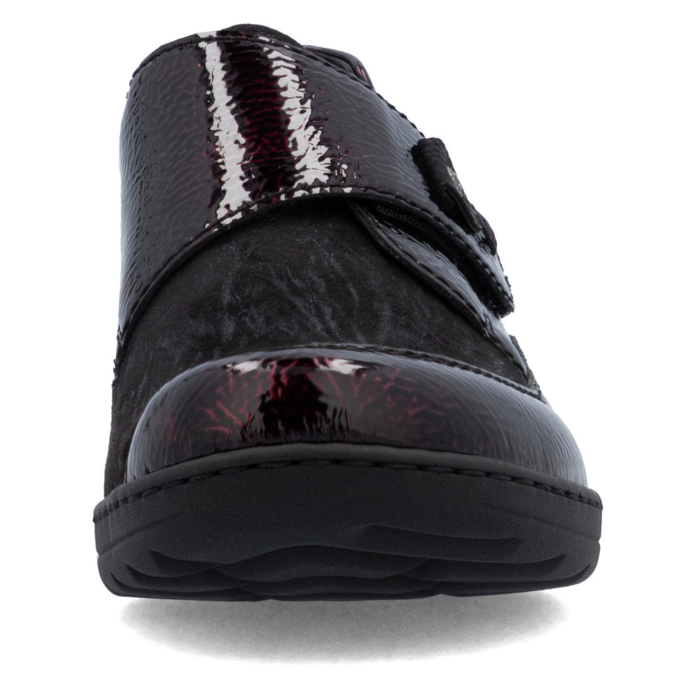 Rieker 48951-35 Wine Black Casual Shoes