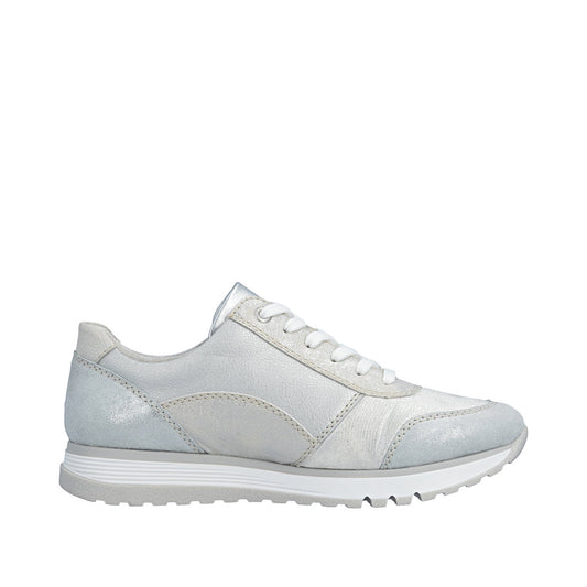 Rieker 49003-91 Silver Trainers