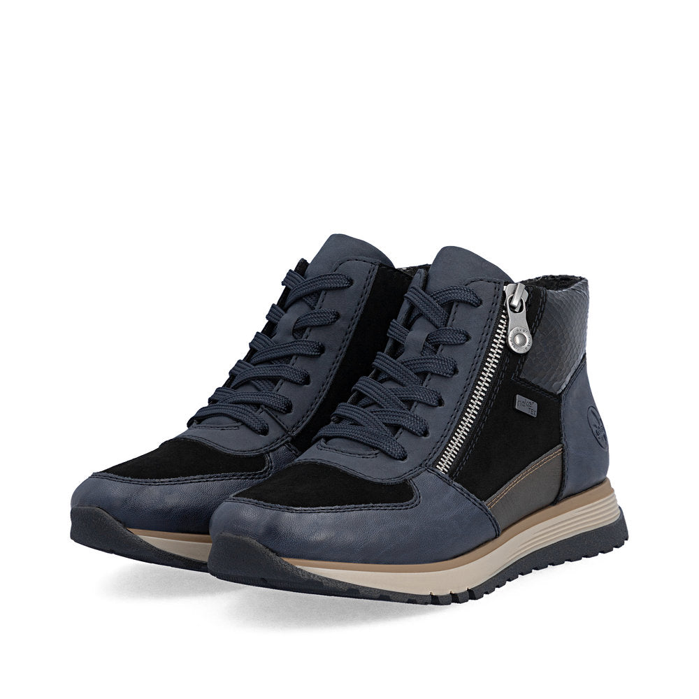 Rieker 49040-14 Blue Short Boots