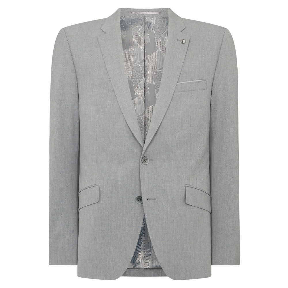 Remus Uomo 11770 05 Light Grey Tapered Suit Jacket