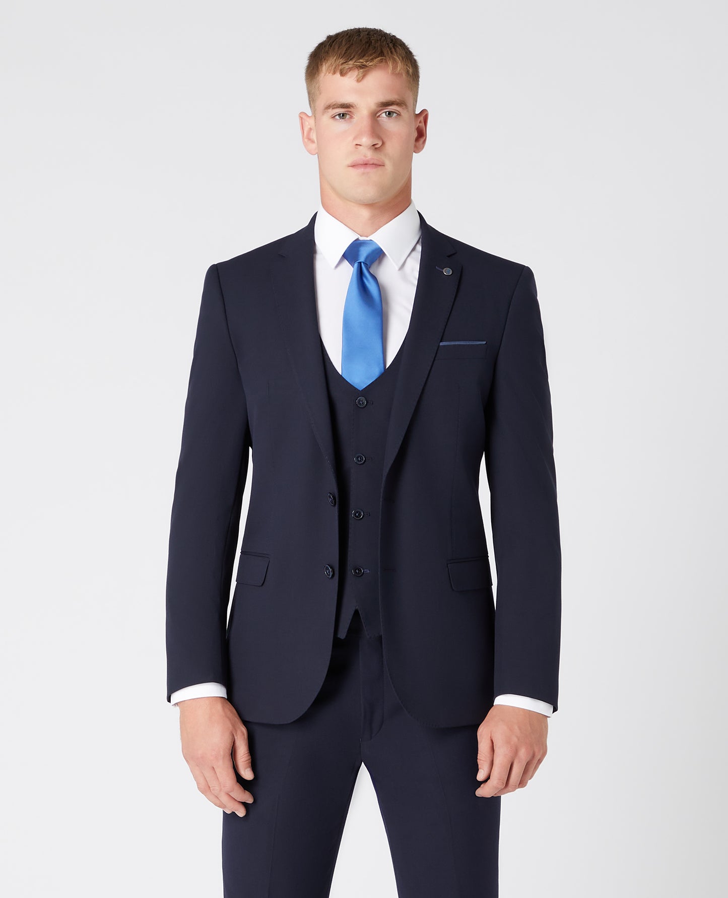Remus Uomo 11880 79 Dark Navy Slim Suit Jacket