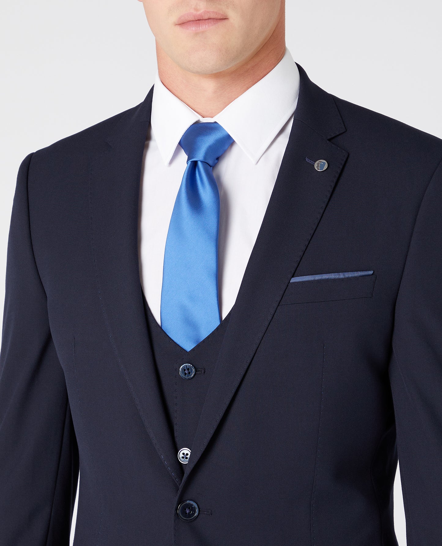 Remus Uomo 11880 79 Dark Navy Slim Suit Jacket