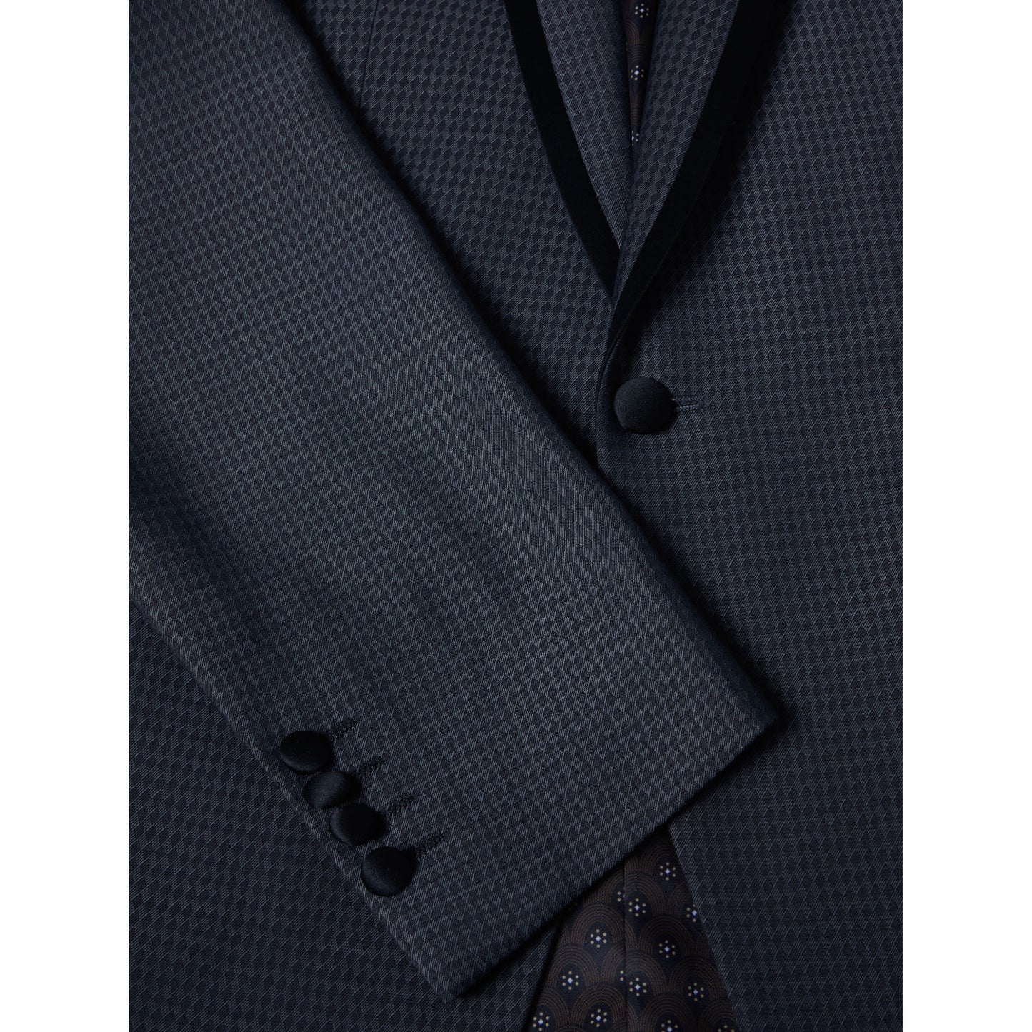 Spin 11960 07 Dark Grey 2 Asher Dinner Suit Jacket