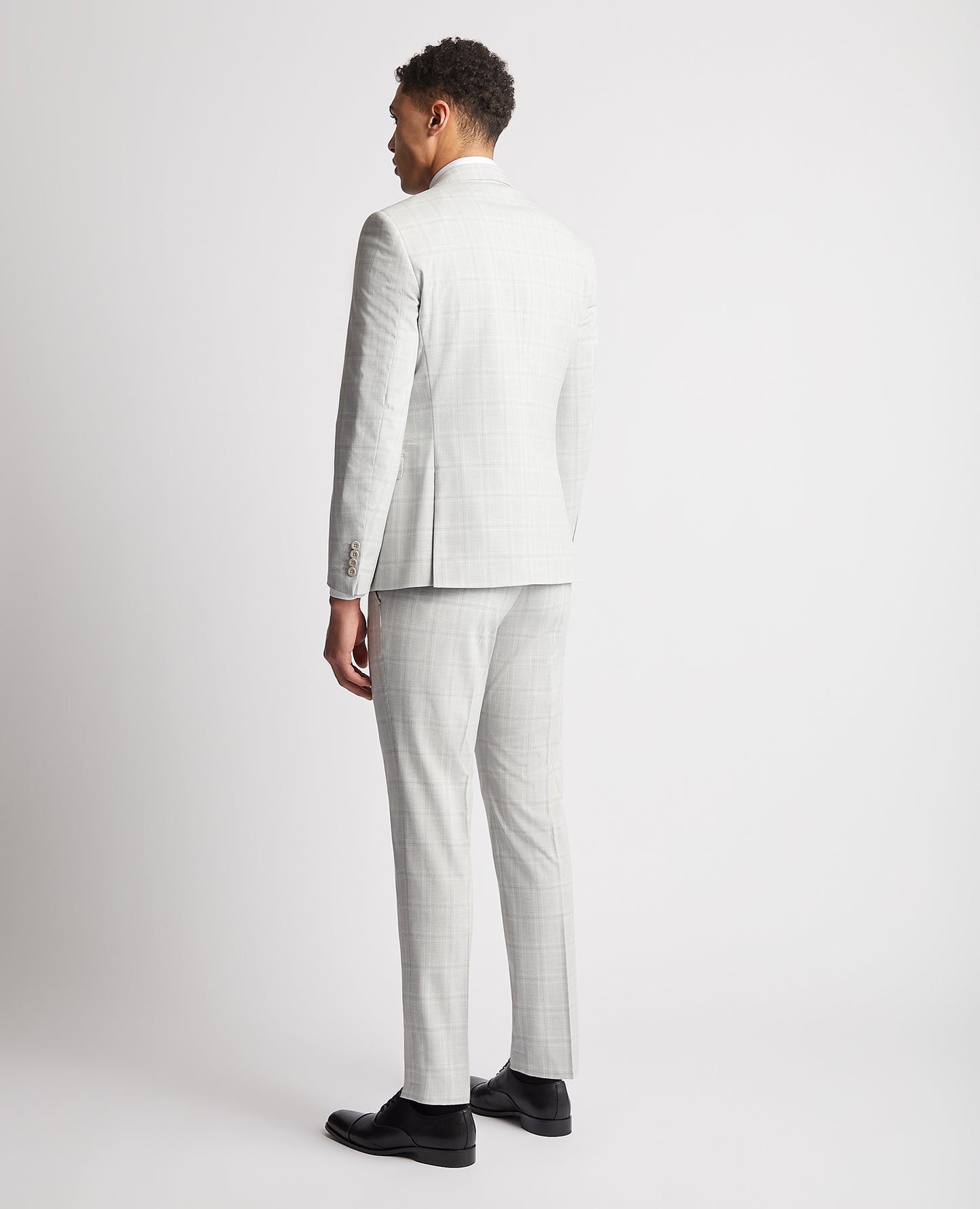 Remus Uomo 12262 02 Light Grey Tapered Suit Jacket