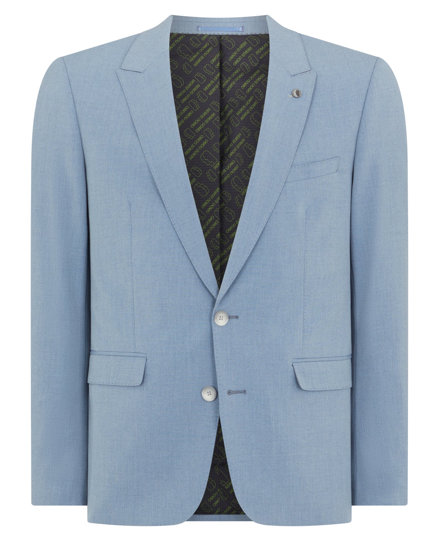 Remus Uomo 12277 23 Blue Tapered Suit Jacket