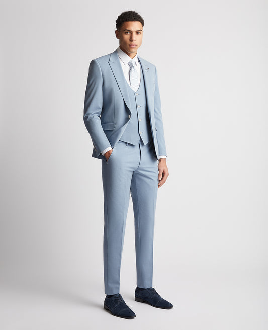 Remus Uomo 12277 23 Blue Tapered Suit Jacket