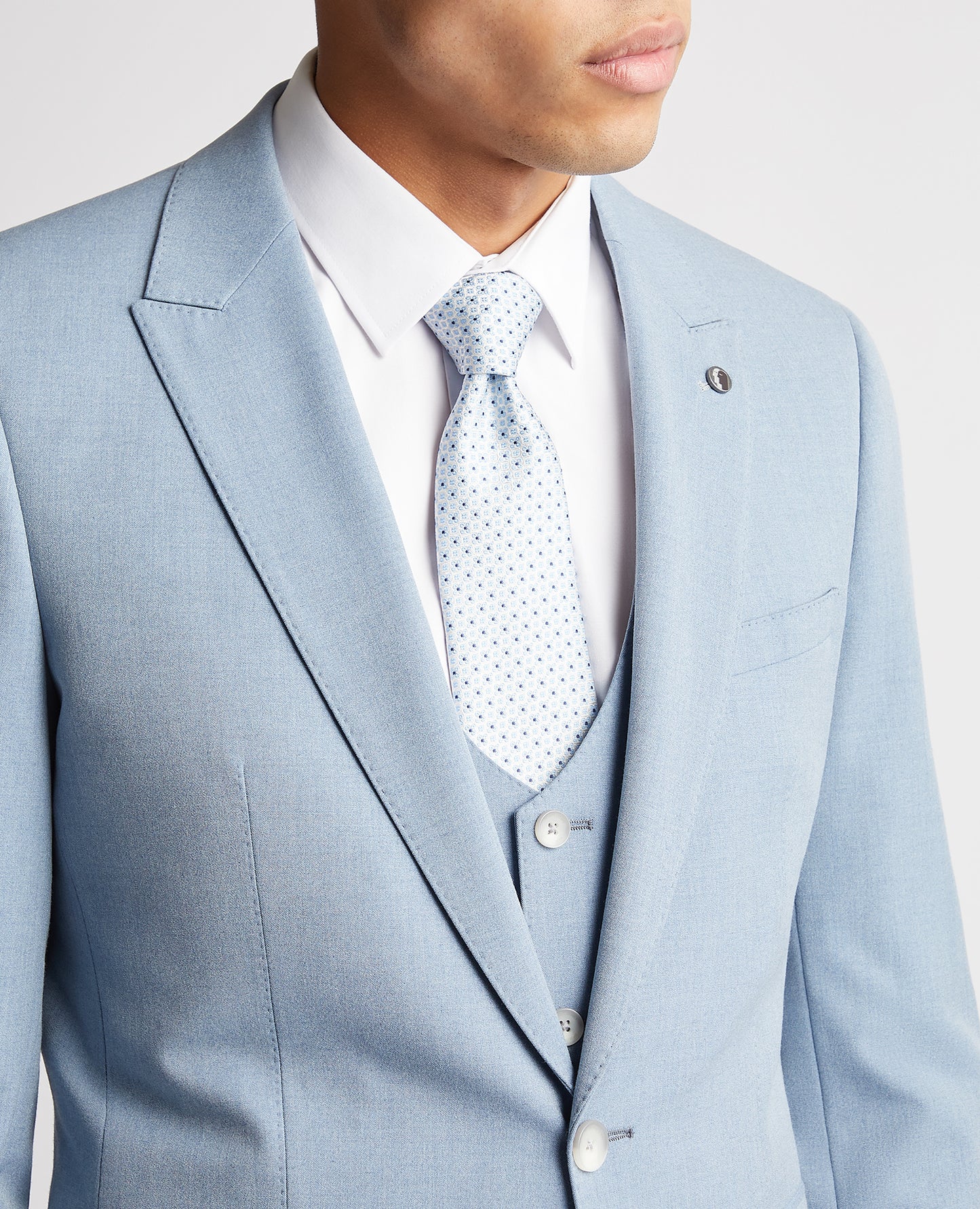 Remus Uomo 12267 23 Blue Slim Suit Jacket