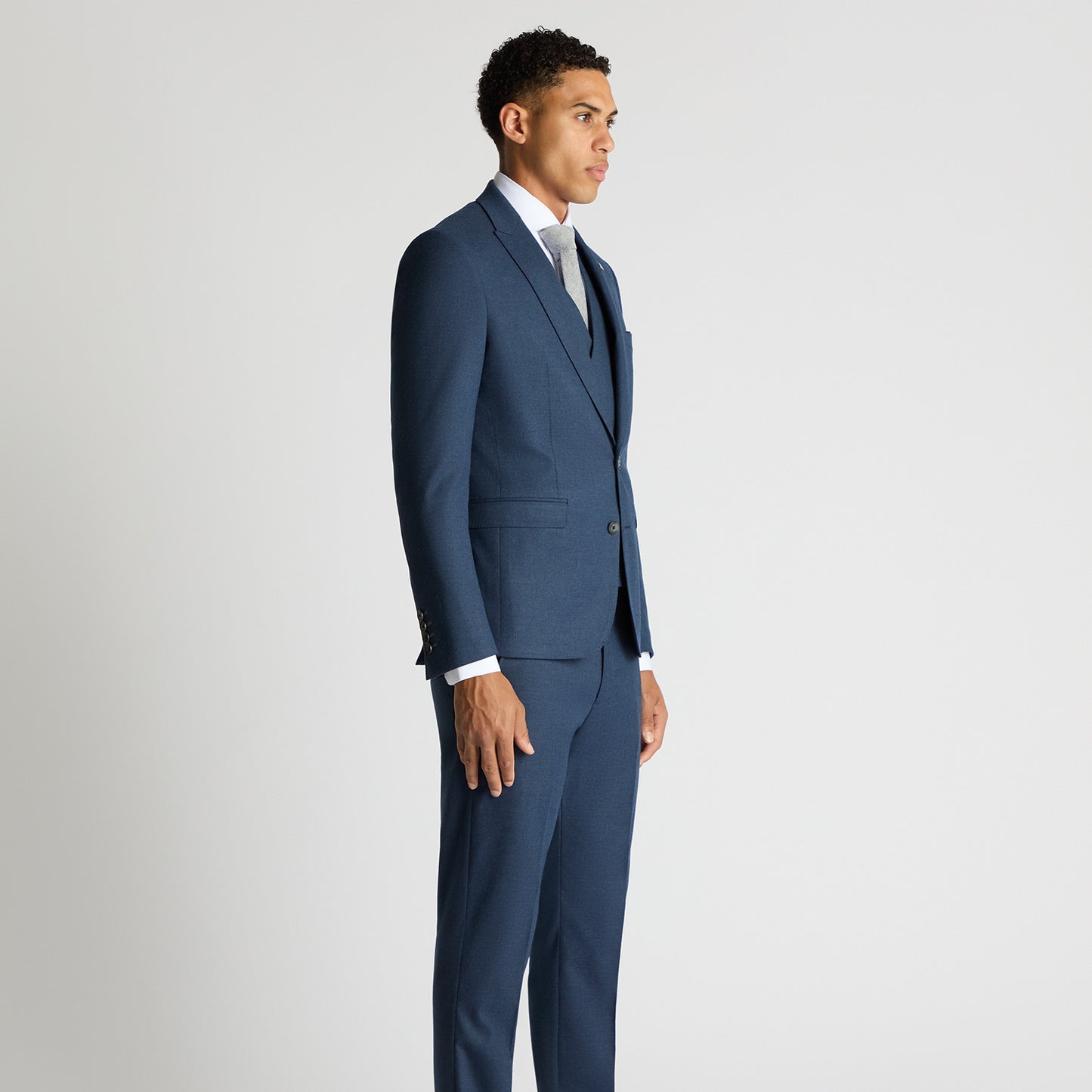 Remus Uomo 12280 Blue Slim Jacket