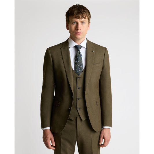 Remus Uomo 12280 36 Khaki Slim Jacket