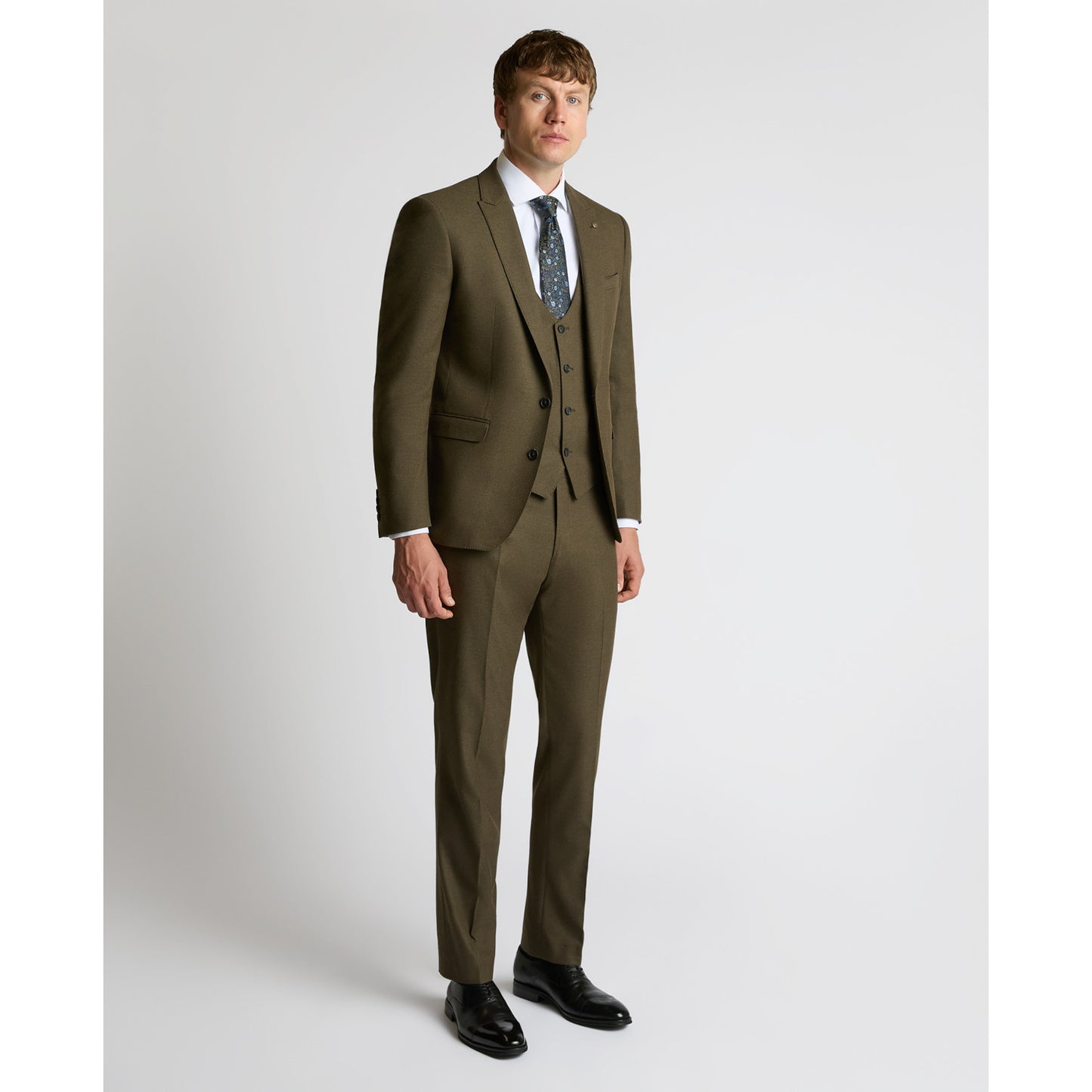 Remus Uomo 12280 36 Khaki Slim Jacket