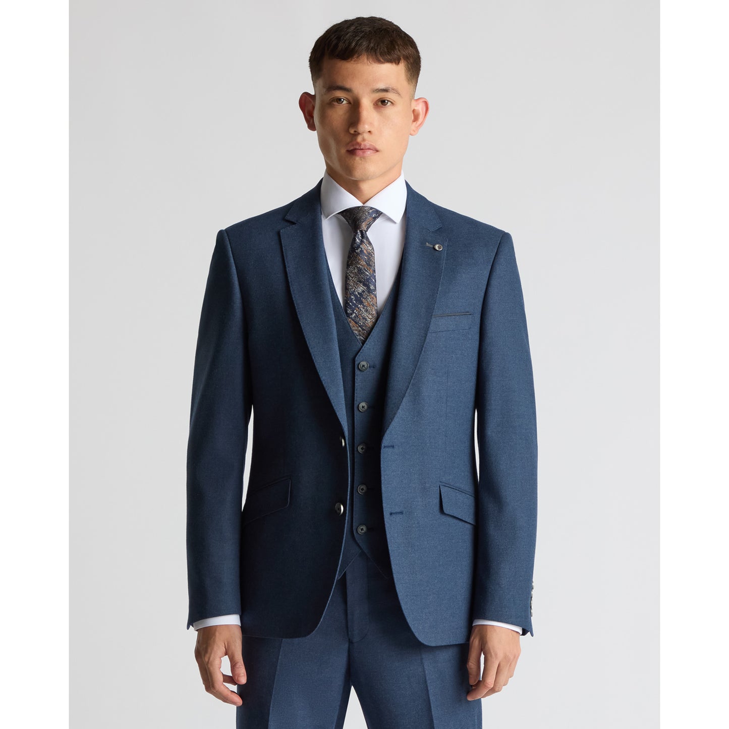 Remus Uomo 12282 26 Blue Tapered Jacket