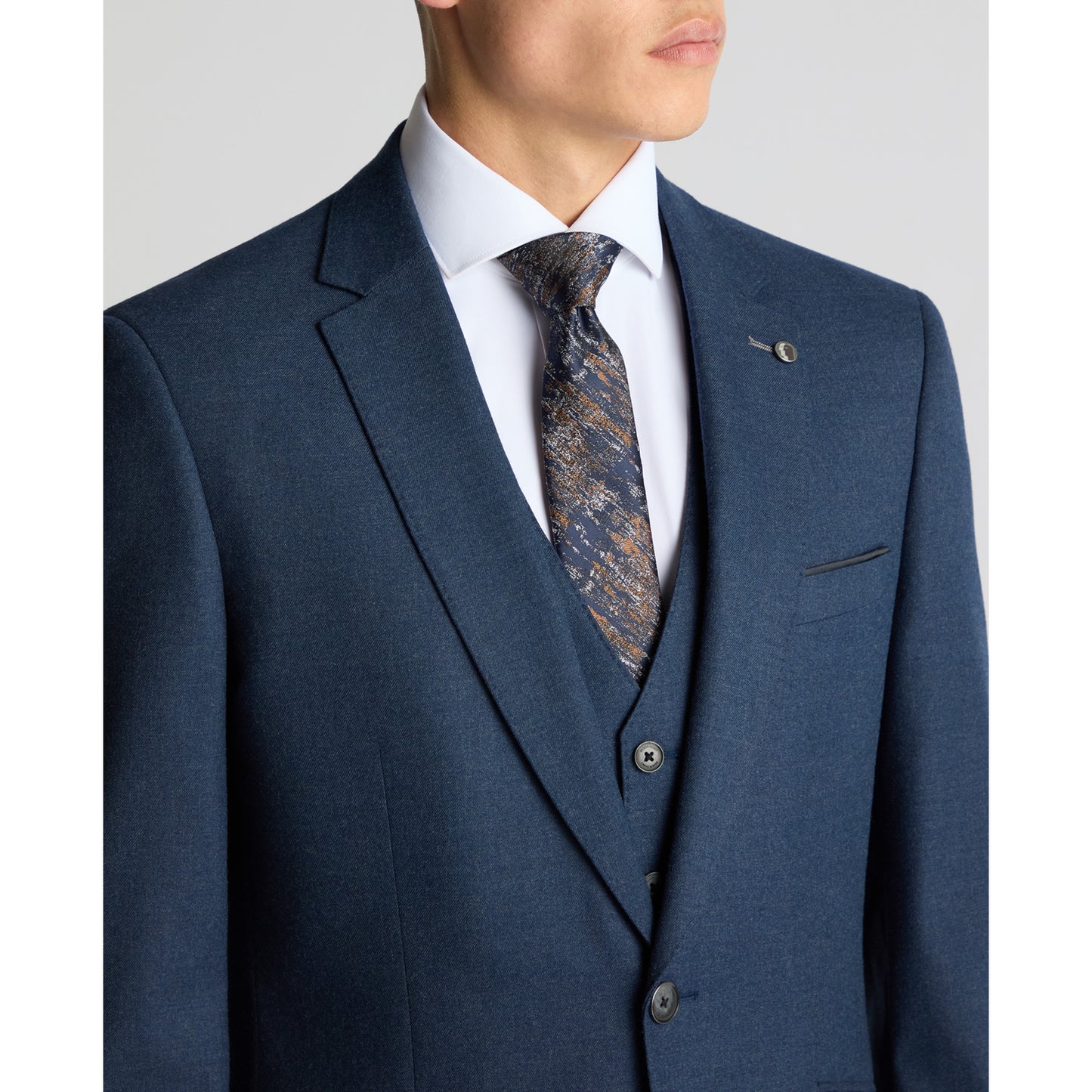 Remus Uomo 12282 26 Blue Tapered Jacket