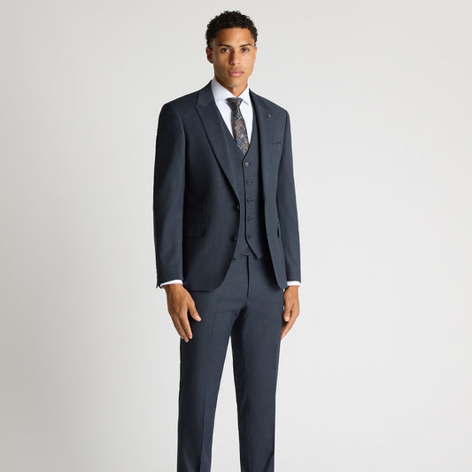 Remus Uomo 12285 27 Dark Blue Tapered Jacket