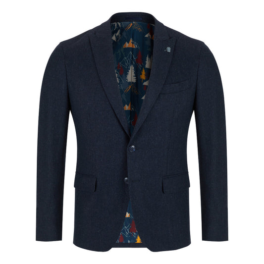 Remus Uomo 12632 29 Dark Blue/Black Alvaro Jacket