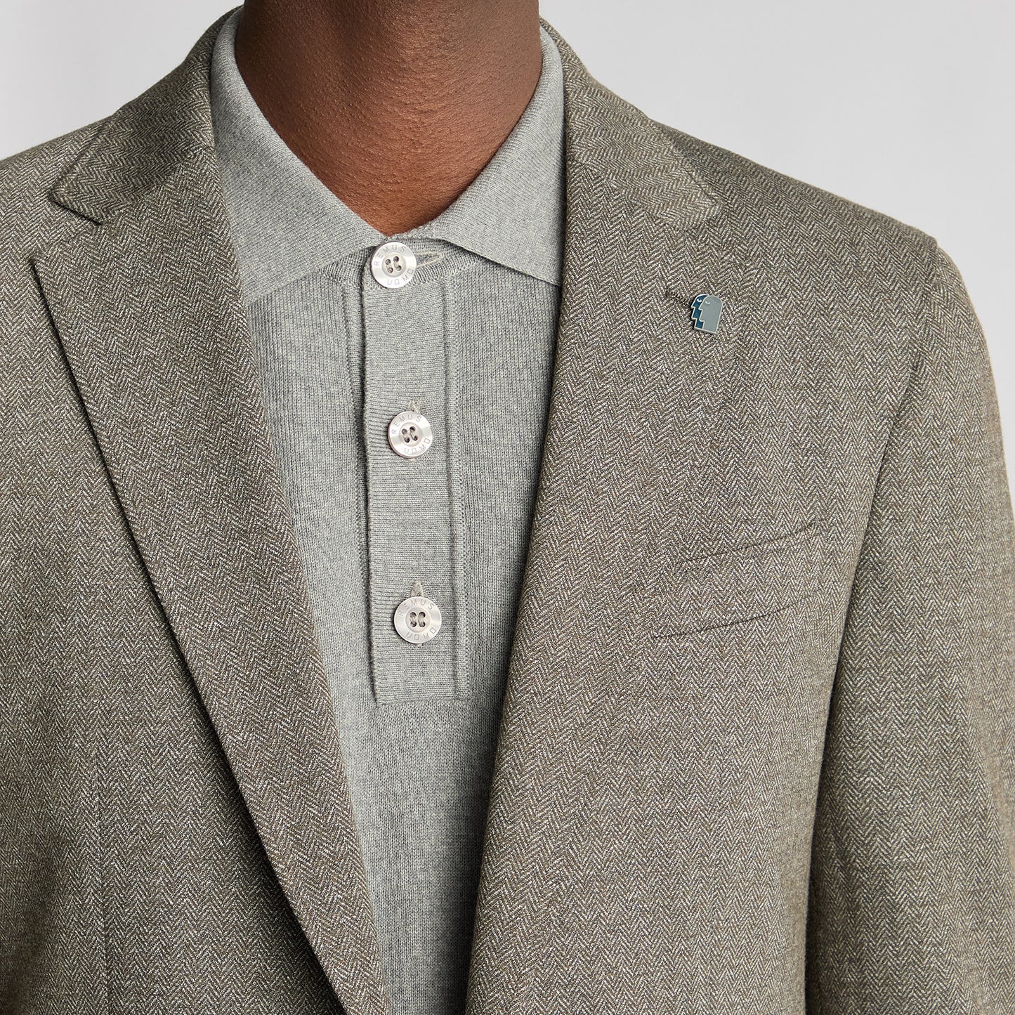 Remus Uomo 12653 36 Khaki Angelo Jacket