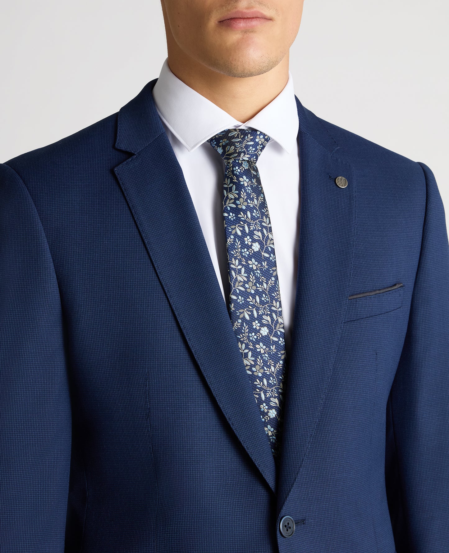 Remus Uomo 12710 28 Blue Slim Jacket
