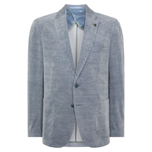 Remus Uomo 12908 22 Light Blue/Grey Alba Jacket