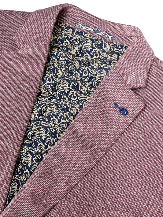 Daniel Grahame 13317 66 Maroon Jacket Tapered