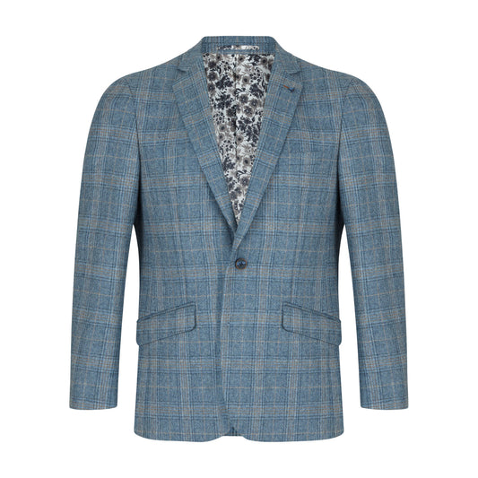 Drifter 14048 24 Blue Check Jacket