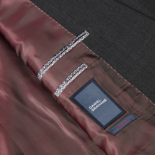 Daniel Grahame 41070 08 Dark Grey Dawson Suit Jacket