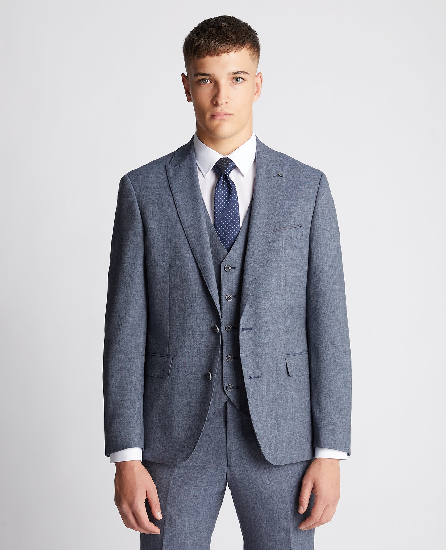 Remus Uomo 42044 26 Dark Turquoise Tapered Suit Jacket