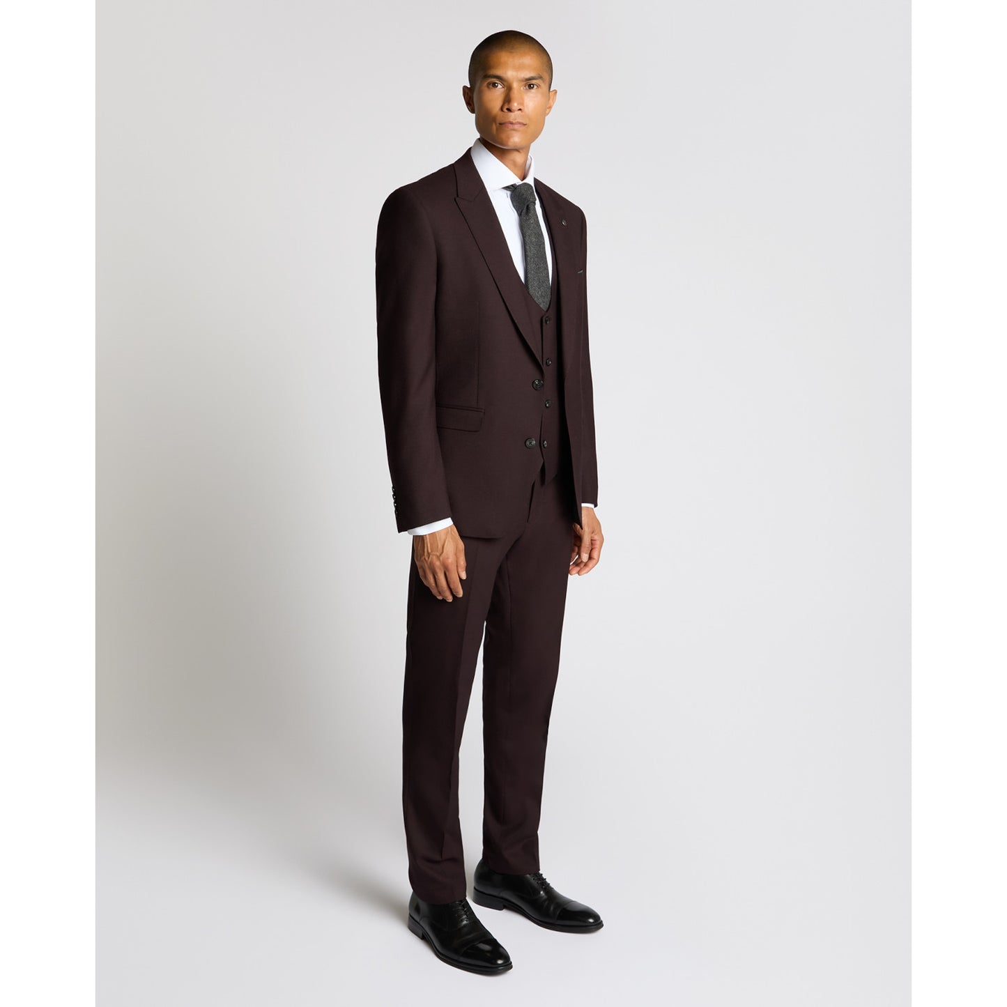 Remus Uomo 42050 69 Wine Slim Jacket