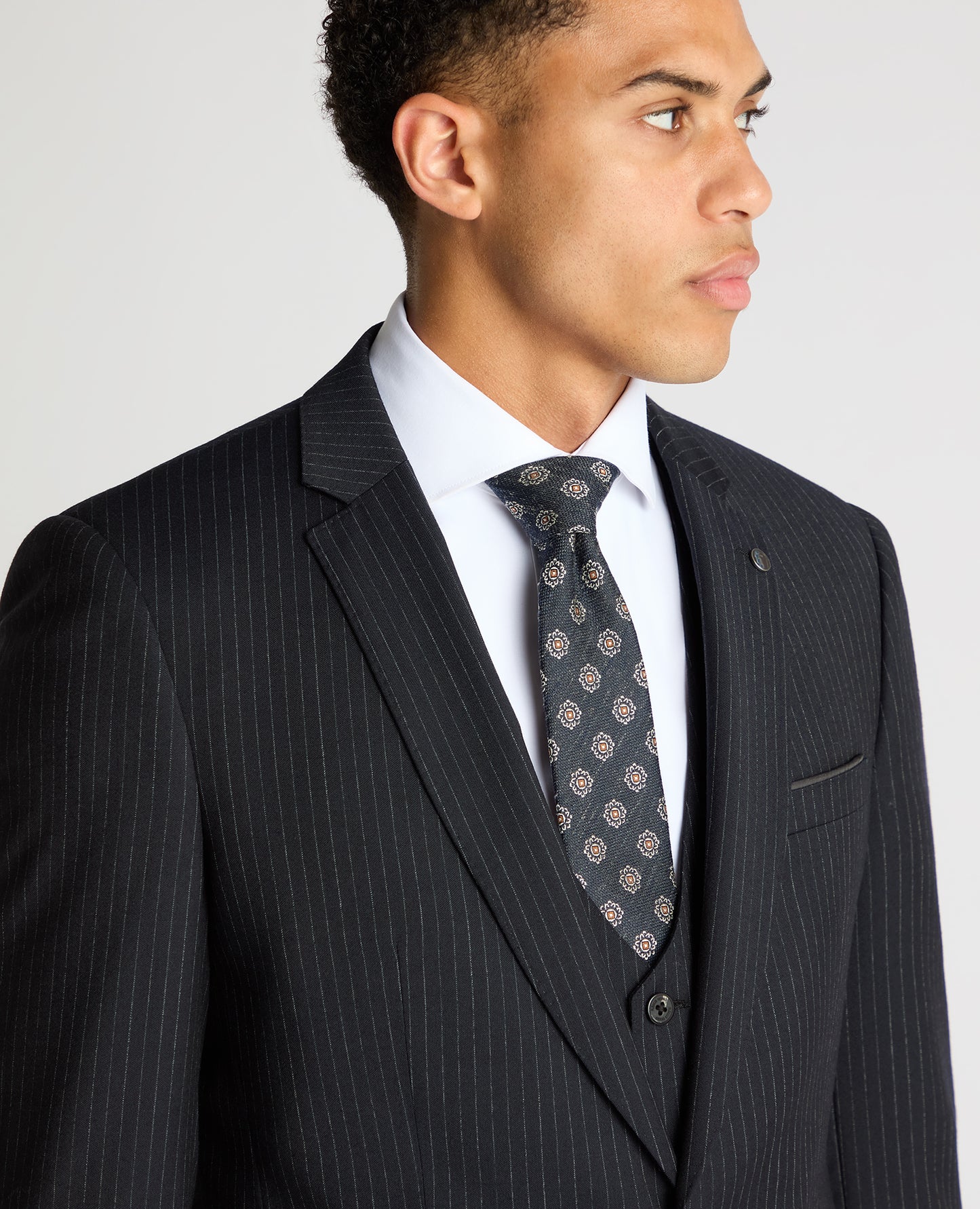 Remus Uomo 42053 79 Navy Tapered Jacket