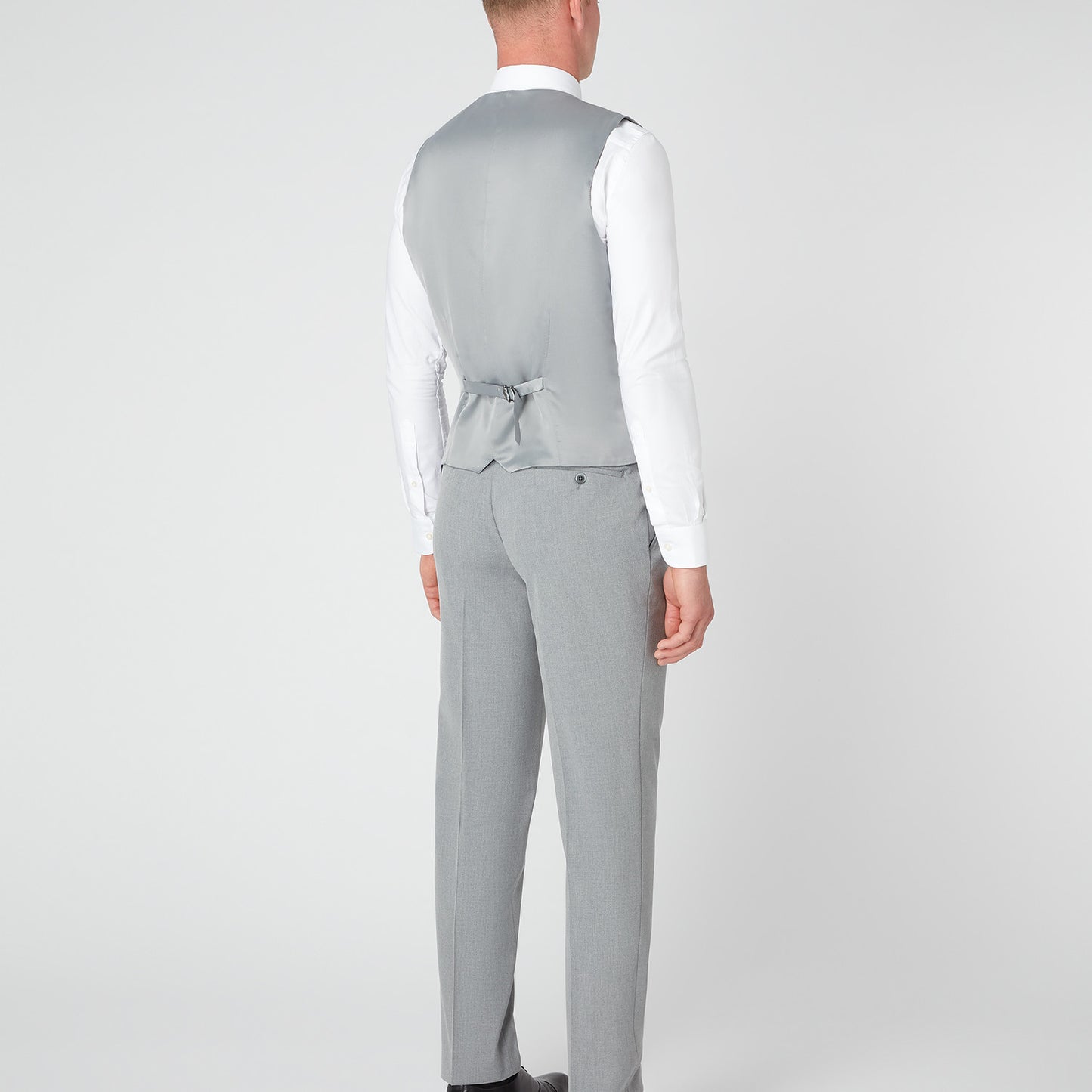 Remus Uomo 51770 05 Light Grey Tapered Suit Waistcoat