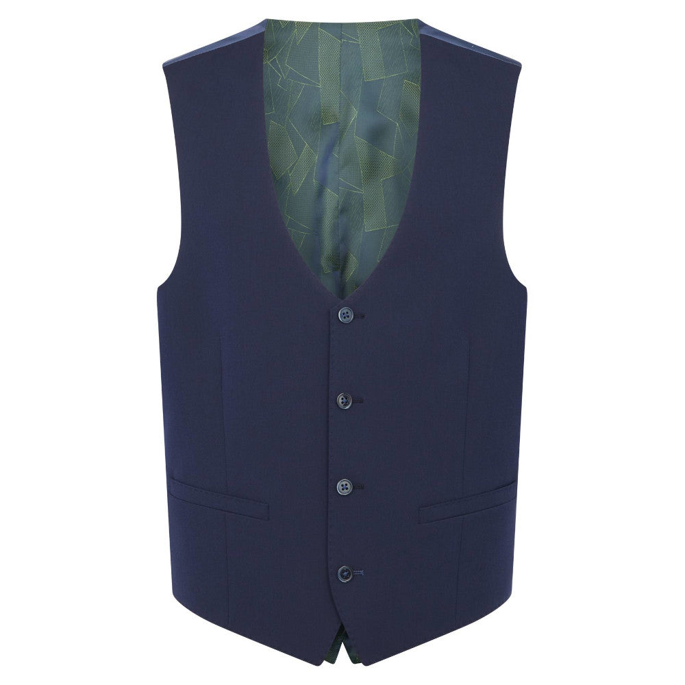 Remus Uomo 51880 79 Dark Navy Slim Suit Waistcoat