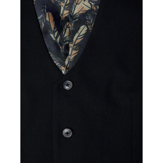 Spin 51917 00 Black Slim Suit Waistcoat