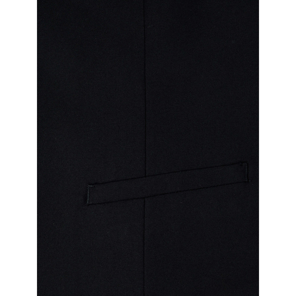 Spin 51917 00 Black Slim Suit Waistcoat