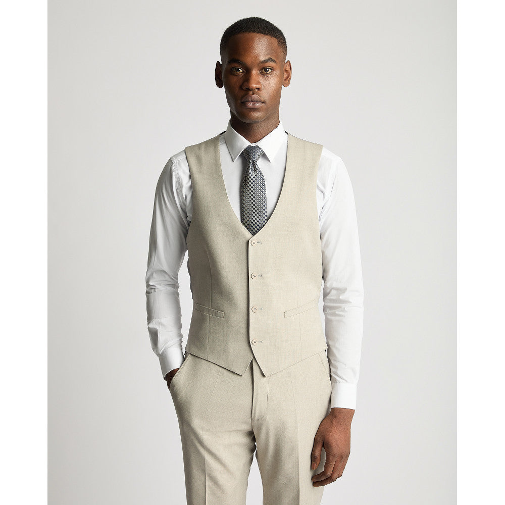 Remus Uomo 52258 92 Stone 2 Slim Suit Waistcoat