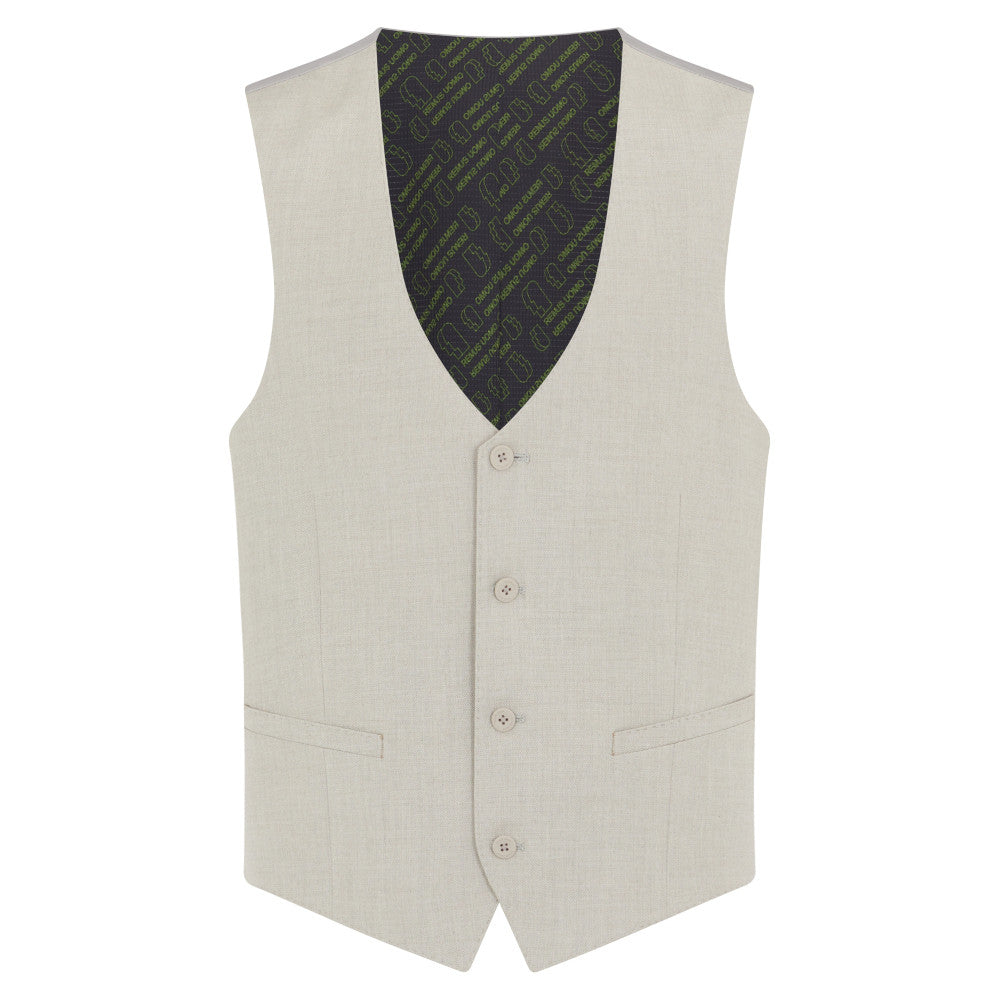 Remus Uomo 52258 92 Stone 2 Slim Suit Waistcoat