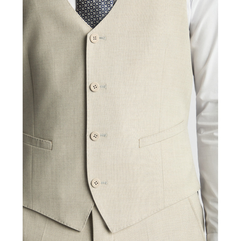 Remus Uomo 52258 92 Stone 2 Slim Suit Waistcoat