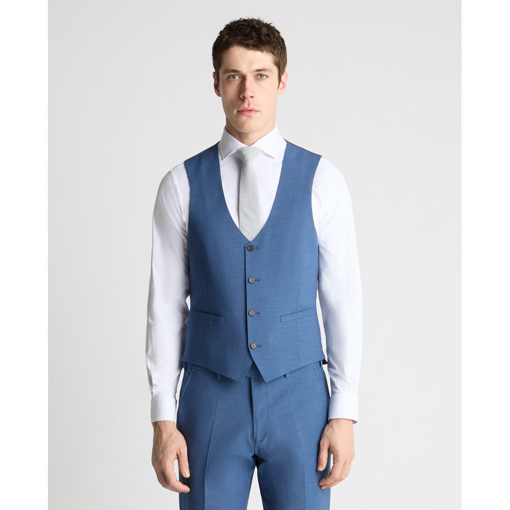 Remus Uomo 52703 25 Air Force Blue Slim Suit Waistcoat