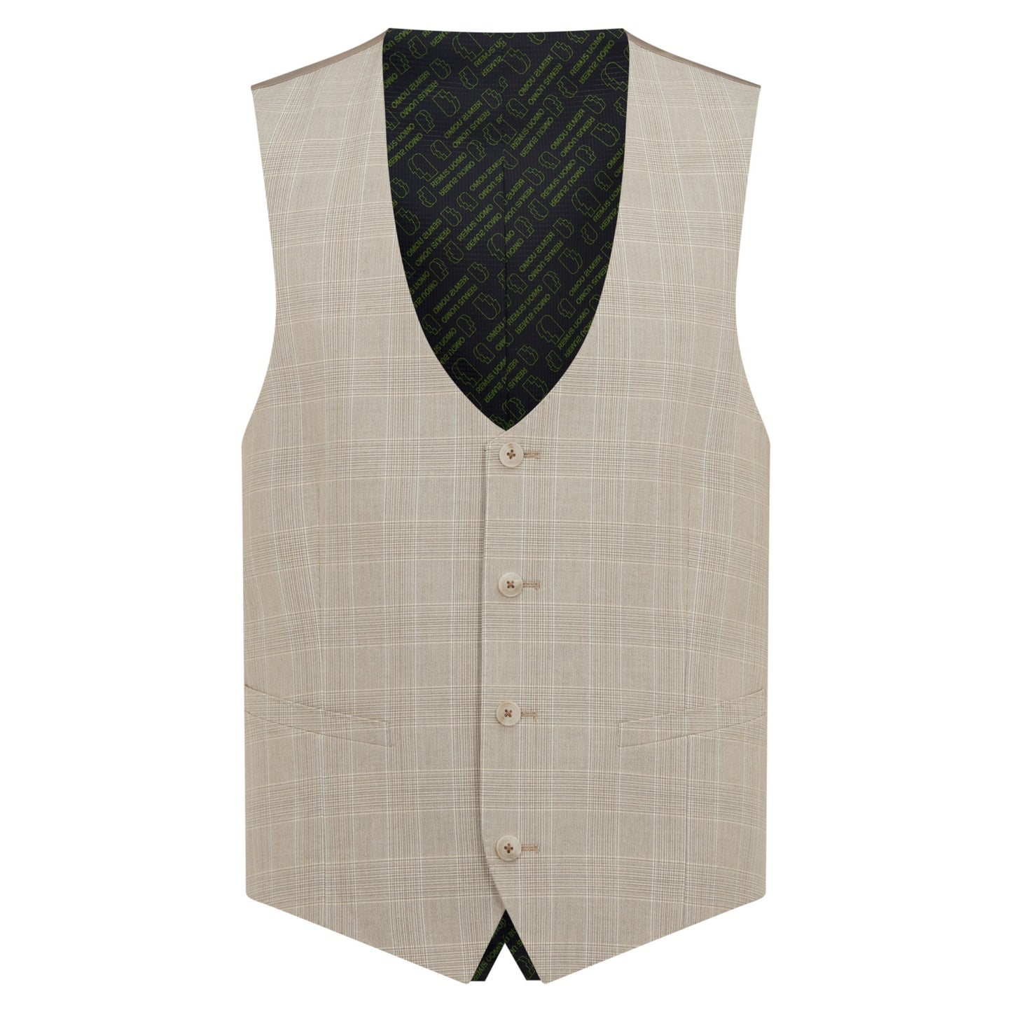 Remus Uomo 52705 92 Stone Matteo Waistcoat