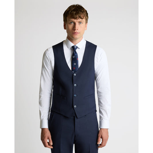 Remus Uomo 52710 78 Dark Navy Slim Waistcoat