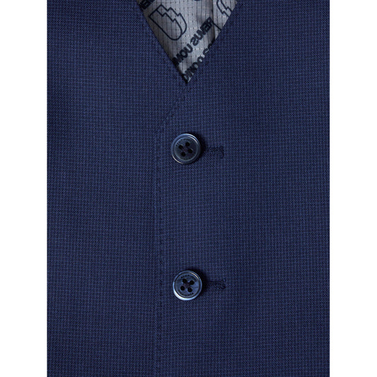 Remus Uomo 52711 28 Blue Tapered Waistcoat