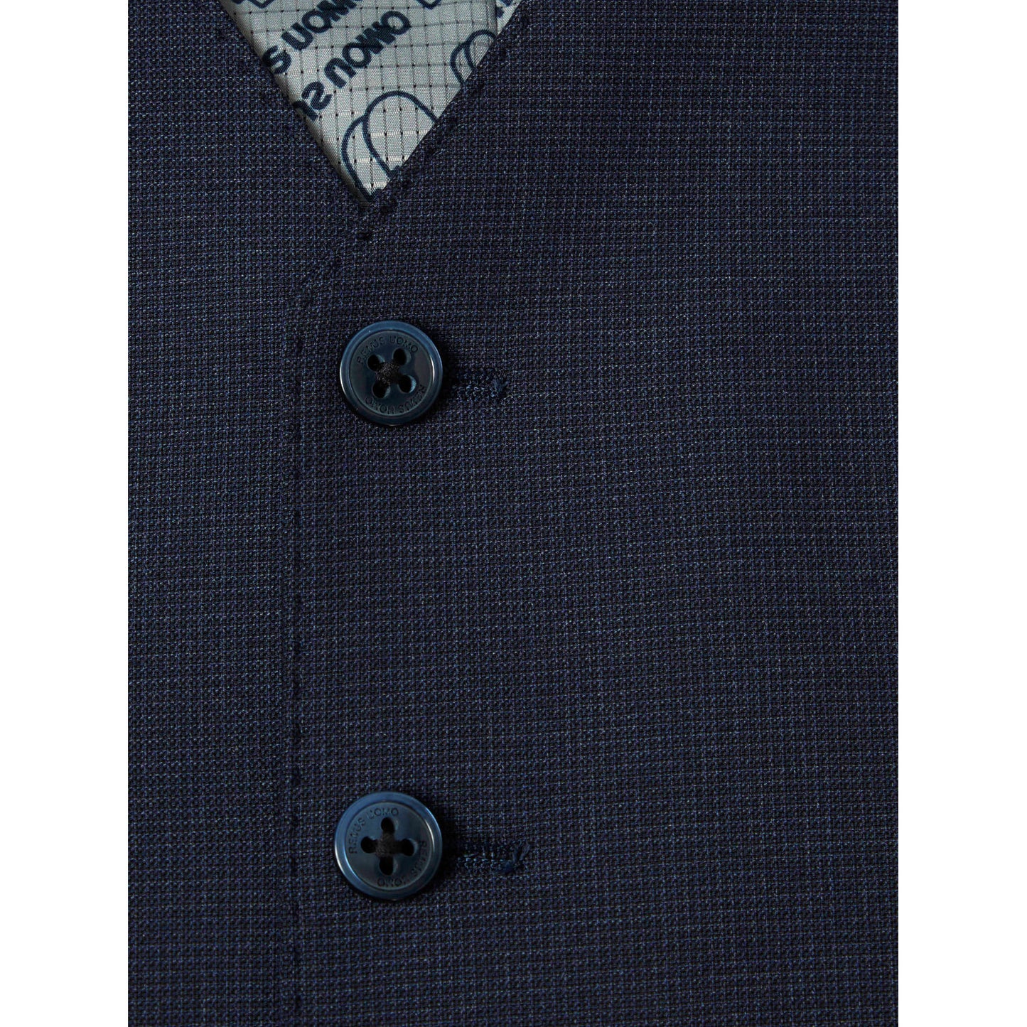 Remus Uomo 52711 78 Dark Navy Tapered Waistcoat