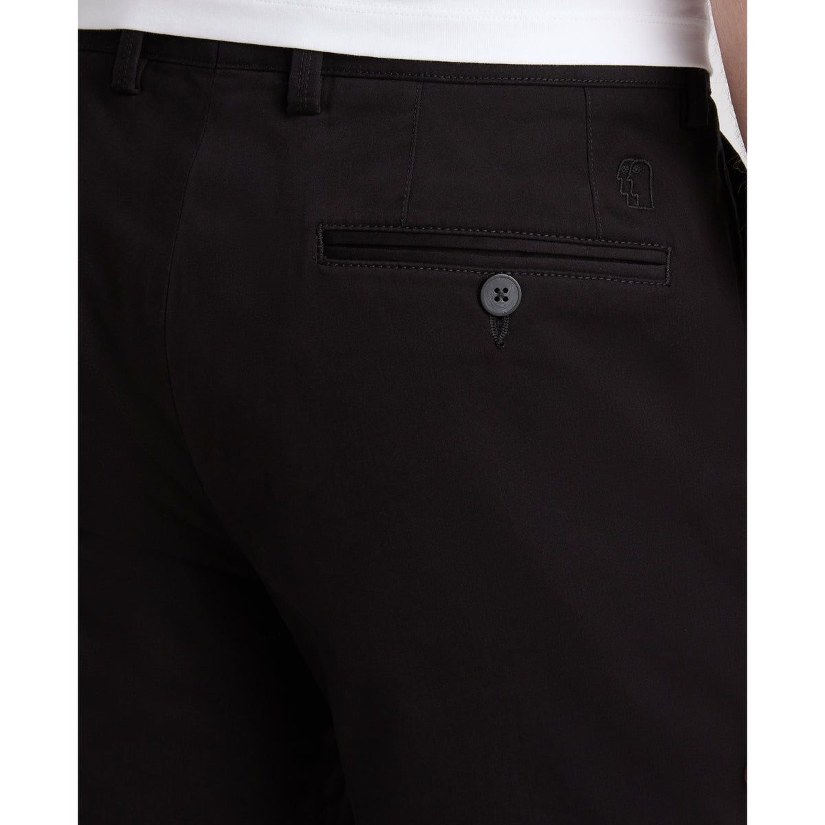 Remus Uomo 62550 00 Black Trouser Slim