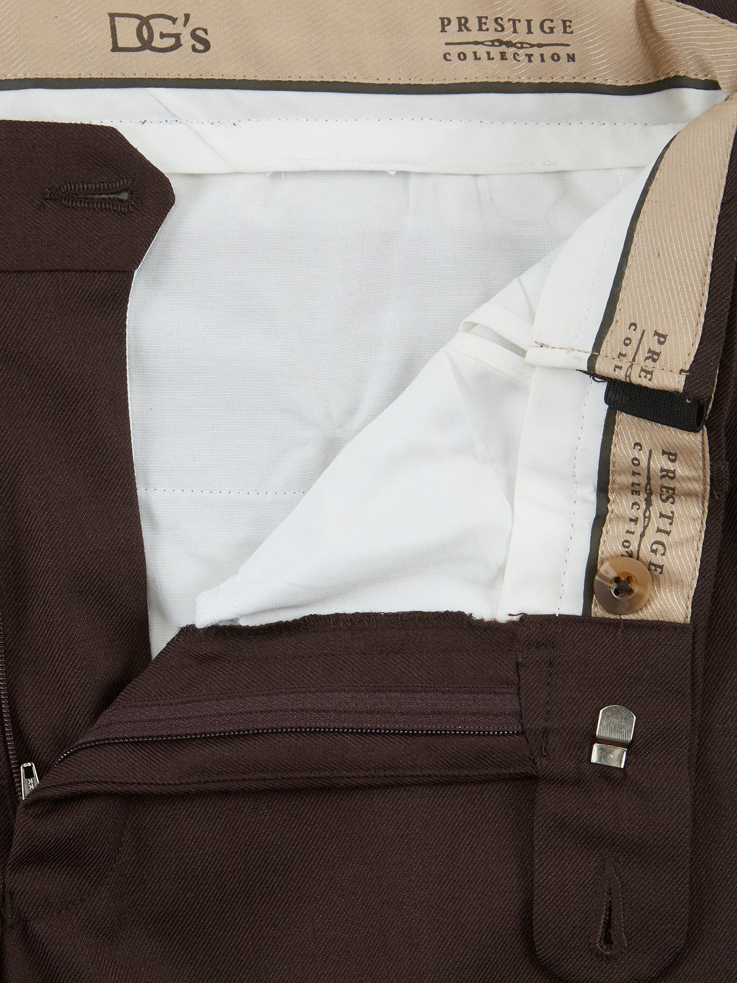 DGs 70483 46 Brown Prestige San Vito Trousers