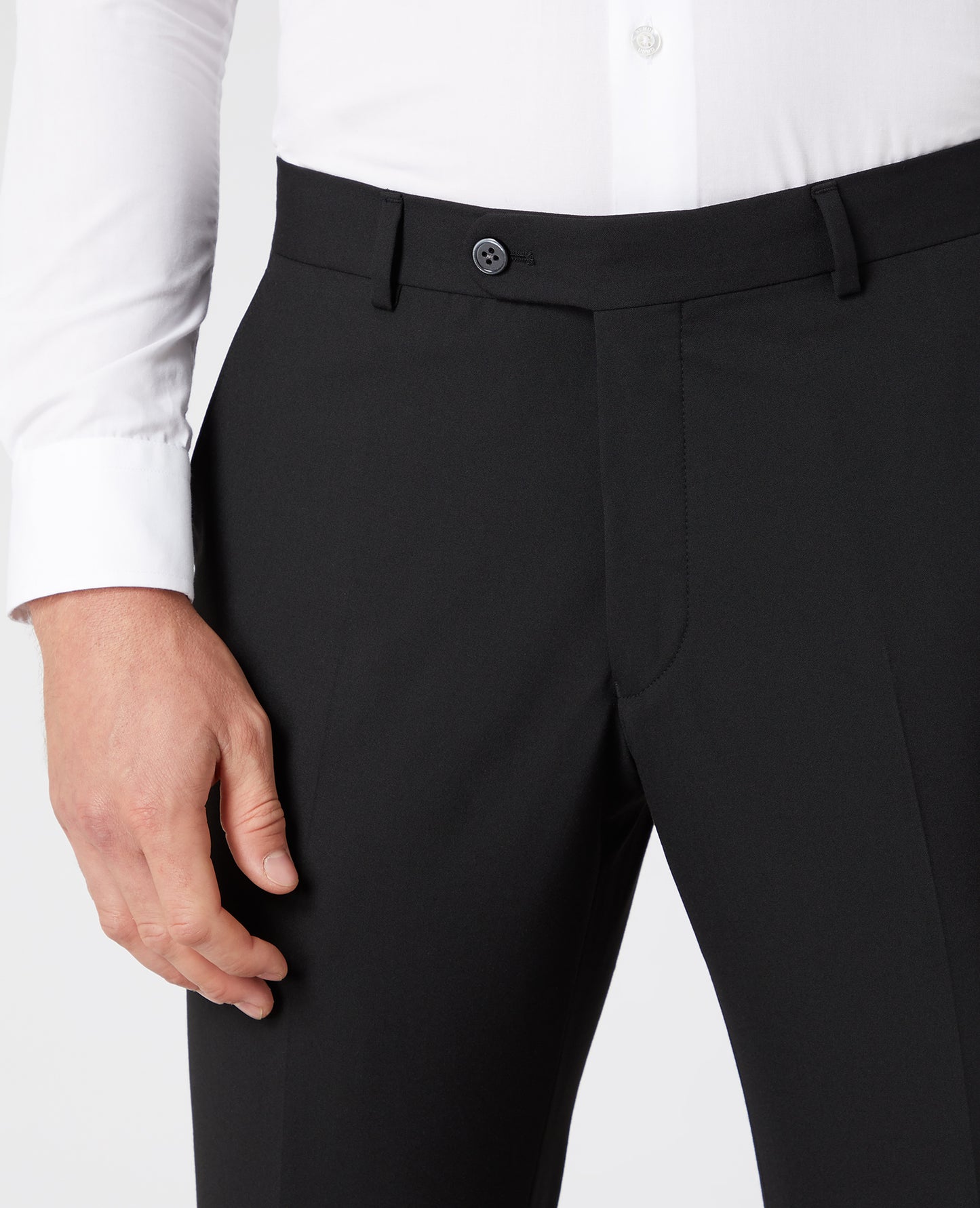 Remus Uomo 71770 00 Black Tapered Trouser