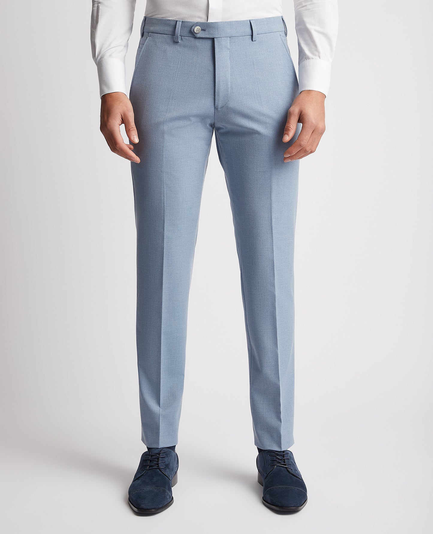 Remus Uomo 72277 23 Blue Tapered Suit Trouser