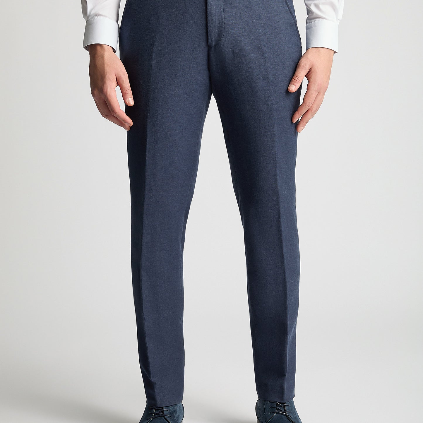 Remus Uomo 72270 28 Slate Blue Slim Suit Trouser