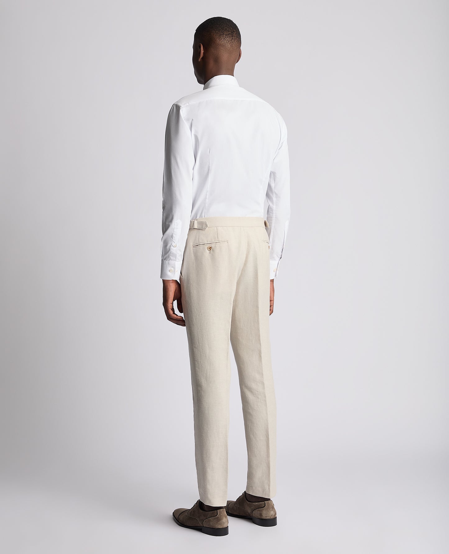 Remus Uomo 72271 91 Stone Tapered Suit Trouser