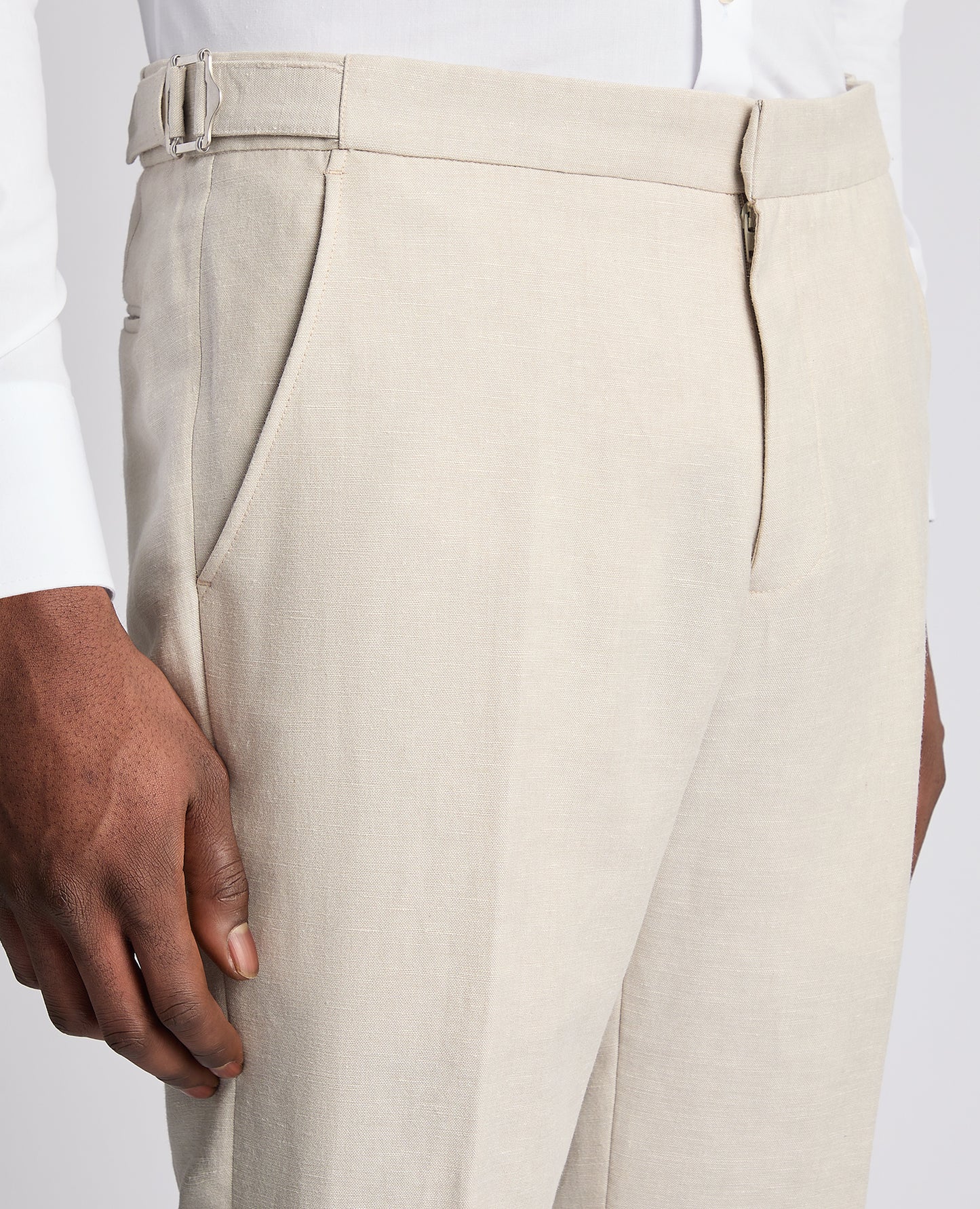Remus Uomo 72271 91 Stone Tapered Suit Trouser